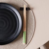 Conjunto 4 Pares de Hashis Sunflower 24cm x 1cm Verde Bambu Conjunto 4 Pares de Hashis Sunflower 24cm x 1cm Verde Bambu