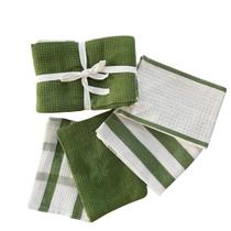 Conjunto 4 Peças Guardanapo Pano Copa Cozinha Verde Mundiart 60x40cm Conjunto 4 Peças Guardanapo Pano Copa Cozinha Verde Mundiart 60x40cm