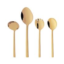 Conjunto 4 Peças para Servir Berna Dourado Wolff Conjunto 4 Peças para Servir Berna Dourado Wolff