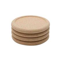 Conjunto 4 Porta Copos Cortiça 10 cm Wolff Conjunto 4 Porta Copos Cortiça 10 cm Wolff