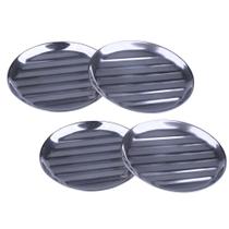 Conjunto 4 Porta Copos Inox 9cm Flare Cazza
