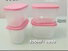 Conjunto 4 potes 300 ml cada