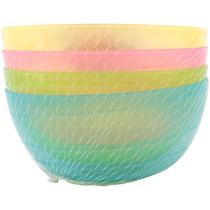 Conjunto 4 Potes Coloridos 340ml Organização Versatilidade!