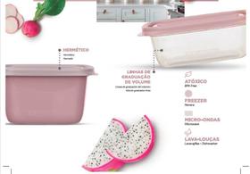 Conjunto 4 Potes Hermético Plástico Alimentos Mantimentos Cozinha - SR148/6C Sanremo Conjunto 4 Potes Hermético Plástico Alimentos Mantimentos Cozinha - SR148/6C Sanremo