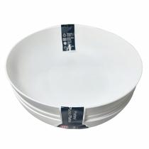 Conjunto 4 Pratos de Sopa Branco Premium 1.100 Ml 20x4,5 Cm Conjunto 4 Pratos de Sopa Branco Premium 1.100 Ml 20x4,5 Cm