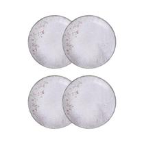 Conjunto 4 Pratos Fundos 21cm Porcelana Floralis Tramontina Conjunto 4 Pratos Fundos 21cm Porcelana Floralis Tramontina