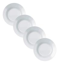 Conjunto 4 Pratos Opaline Menu Fundos 23cm Duralex Nadir