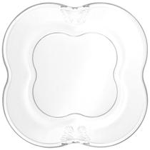 Conjunto 4 pratos para sobremesa de vidro Butterfly Wolff 17 cm