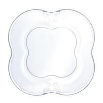 Conjunto 4 Pratos Para Sobremesa De Vidro Butterfly - Wolff