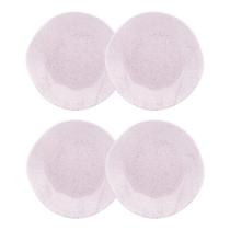 Conjunto 4 Pratos Rasos 27,5cm Ryo Pink Sand Porcelana Oxford Conjunto 4 Pratos Rasos 27,5cm Ryo Pink Sand Porcelana Oxford