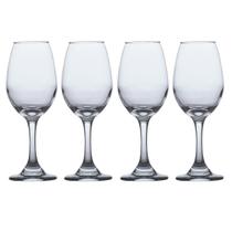 Conjunto 4 Taças de Vidro 365ml ÁGUA E VINHO