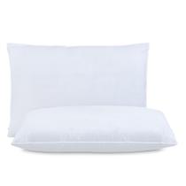 Conjunto 4 Travesseiros Fibra Herval 7631, 60 x 40 cm, Branco