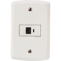 Conjunto 4" X 2" de 1 Tomada Rj45 - Tramontina Conjunto 4" X 2" de 1 Tomada Rj45 - Tramontina