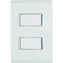Conjunto 4" X 2" de 2 Interruptores Paralelos 10a 250v - Tramontina