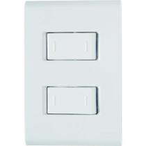 Conjunto 4" X 2" de 2 Interruptores Paralelos 10a 250v - Tramontina