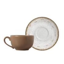 Conjunto 4 Xicaras Chá C/pires CRETA Alleanza 200 ML Conjunto 4 Xicaras Chá C/pires CRETA Alleanza 200 ML
