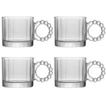 Conjunto 4 Xícaras Classic de 100ml Cristal - Wolff Conjunto 4 Xícaras Classic de 100ml Cristal - Wolff