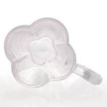 Conjunto 4 Xícaras de Café de Vidro com Pires Butterfly 80ml 29271 - Wolff