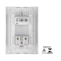 Conjunto 42 Interruptor Simples + tomada 10A Conjunto 42 Interruptor Simples + tomada 10A