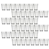 Conjunto 48 Copo Americano Vidro Transparente 190ml Nadir