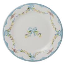 Conjunto 4un Prato De Sobremesa Primavera Cerâmica LS 20Cm