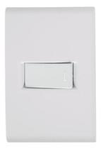 Conjunto 4x2 1 Interruptor Bipolar Liz Tramontina - Branco