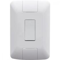 Conjunto 4x2 1 Interruptor Bipolar Tramontina 250V Branco