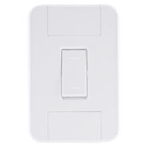 Conjunto 4x2 1 Interruptor Paralelo 10A 250V Branco TABLET