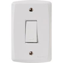 Conjunto 4X2 1 Interruptor Simples 10A 250V - TRAMONTINA Lux2