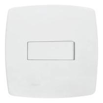 Conjunto 4x2 1 Interruptor Simples 10a Perola Branca