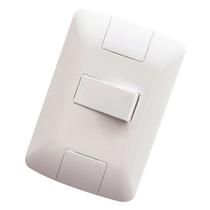 Conjunto 4X2 1 Interruptor Simples Horiz Tramontina 6 A 250V Conjunto 4X2 1 Interruptor Simples Horiz Tramontina 6 A 250V