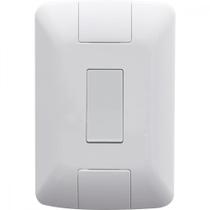 Conjunto 4x2 1 Interruptor Tramontina Aria 6 A 250 V Branco