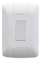 Conjunto 4x2 1 Interruptor Tramontina Aria 6a 250v Branco