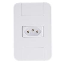 Conjunto 4x2 1 Tomada 2P+T 20A 250V Branco TABLET