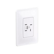 Conjunto 4x2 1 tomada RJ11 2 Fios Telefônico Branco ZEFFIA