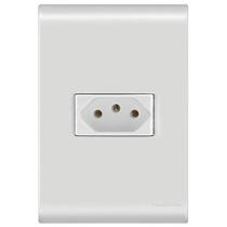 Conjunto 4X2 - 1 tomada RJ11 Lux² Tramontina 57145019 - Tramontina Eletrik