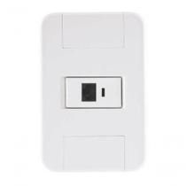 Conjunto 4x2 1 Tomada Rj11 Tramontina Branco Conjunto 4x2 1 Tomada Rj11 Tramontina Branco