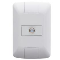 Conjunto 4x2 1 Tomada TV/SAT Coaxial Branco ARIA TRAMONTINA Conjunto 4x2 1 Tomada TV/SAT Coaxial Branco ARIA TRAMONTINA