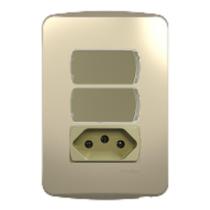 Conjunto 4X2 2 Int Simples Tom 10A Miluz Schneider Dourado