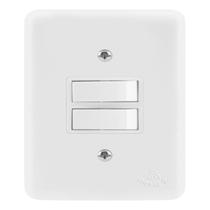 Conjunto 4x2 2 Interruptor Paralelo 2382 - Pumalux Conjunto 4x2 2 Interruptor Paralelo 2382 - Pumalux