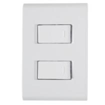 Conjunto 4x2 2 Interruptor Simples 10A Branco LIZ TRAMONTINA