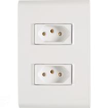 Conjunto 4X2 - 2 Tomadas 2P+T 10A 250V~