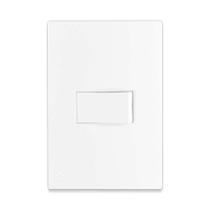 Conjunto 4x2 Branco c/ 1 Int. Simples 10A - Apoio