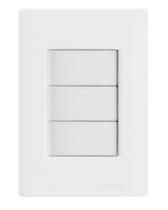 Conjunto 4x2 Cego Tramontina Giz Branco