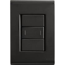 Conjunto 4x2 Com 1 Interruptor 10 A 250 V Tramontina Liz Grafite Conjunto 4x2 Com 1 Interruptor 10 A 250 V Tramontina Liz Grafite