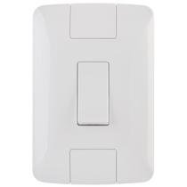 Conjunto 4x2 com 1 Interruptor Bipolar Simples 10A 250V Aria Tramontina