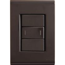 Conjunto 4x2 com 1 Interruptor Paralelo 10 A 250 V Tramontina Liz Grafite