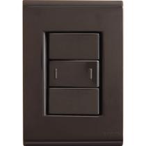 Conjunto 4x2 com 1 Interruptor Paralelo 10 A 250 V Tramontina Liz Grafite