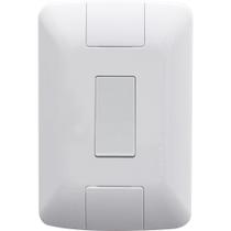 Conjunto 4x2 Com 1 Interruptor Paralelo Tramontina Aria 6 A 250 V Branco Tramontina