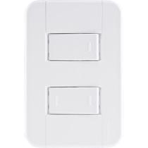 Conjunto 4x2 Com 1 Interruptor Simples 10 A 250 V E 1 Interruptor Paralelo 10 A 250 V Tab